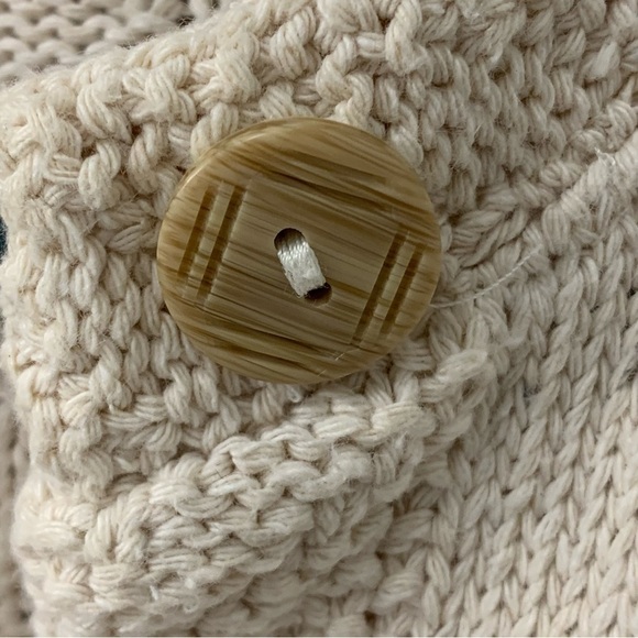 Binghamton Knitting Co Sweater Womens Medium Cardigan Button Front Preppy Knit - Picture 4 of 9